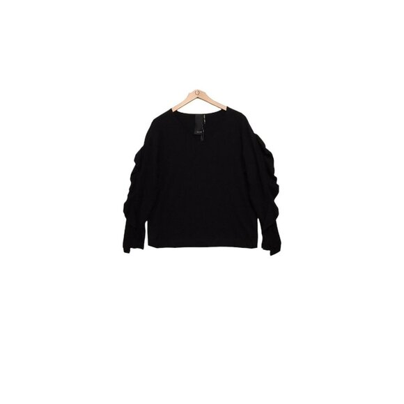 Elegant Black Women's Top - Picture 1 of 8